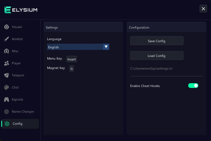 Hood Warfare 2 cheat menu – config