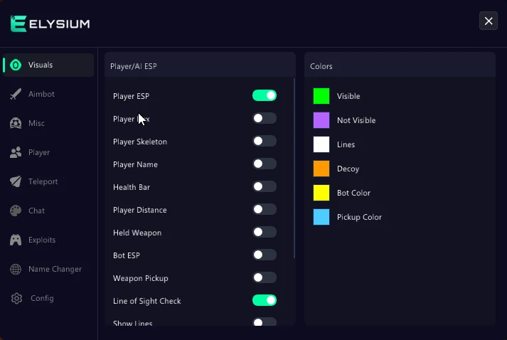 Hood Warfare 2 cheat menu – visuals-esp